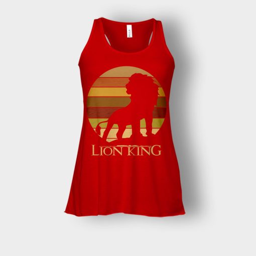 The-Lion-King-Vintage-Retro-The-Lion-King-Disney-Inspired-Bella-Womens-Flowy-Tank-Red