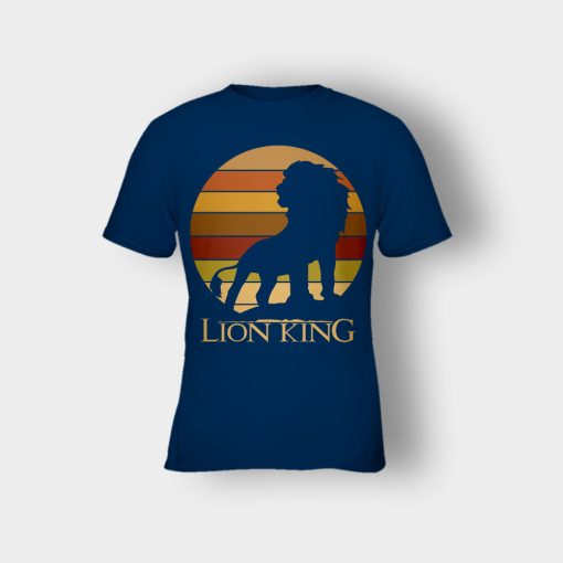 The-Lion-King-Vintage-Retro-The-Lion-King-Disney-Inspired-Kids-T-Shirt-Navy