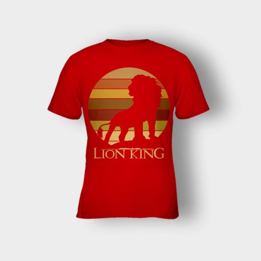 The-Lion-King-Vintage-Retro-The-Lion-King-Disney-Inspired-Kids-T-Shirt-Red