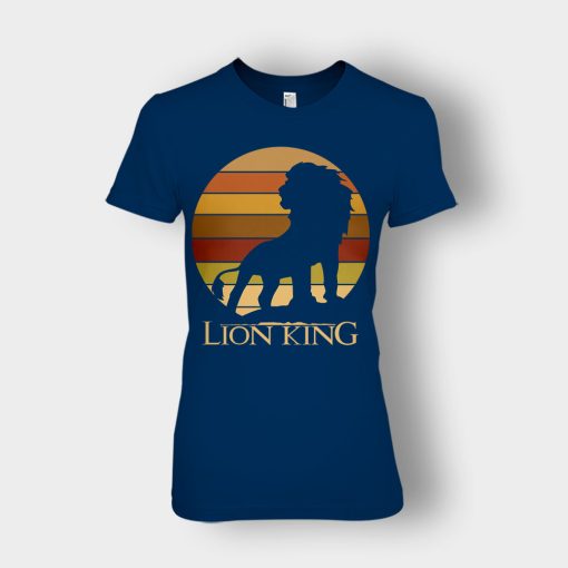 The-Lion-King-Vintage-Retro-The-Lion-King-Disney-Inspired-Ladies-T-Shirt-Navy