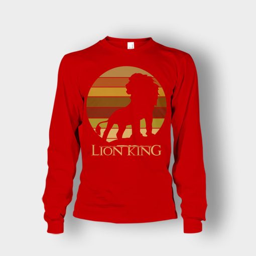 The-Lion-King-Vintage-Retro-The-Lion-King-Disney-Inspired-Unisex-Long-Sleeve-Red