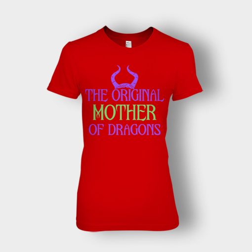 The-Original-Mother-Of-Dragons-Disney-Maleficient-Inspired-Ladies-T-Shirt-Red