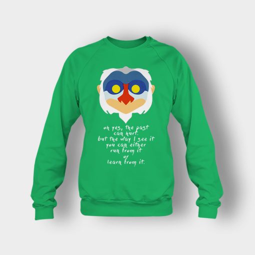 The-Past-Can-Hurt-The-Lion-King-Disney-Inspired-Crewneck-Sweatshirt-Irish-Green