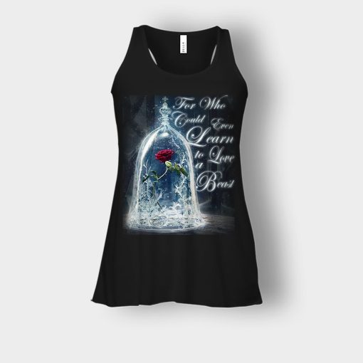 The-Rose-Disney-Beauty-And-The-Beast-Bella-Womens-Flowy-Tank-Black