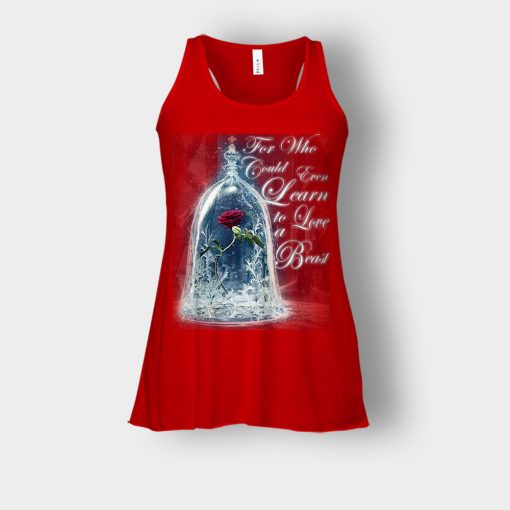 The-Rose-Disney-Beauty-And-The-Beast-Bella-Womens-Flowy-Tank-Red