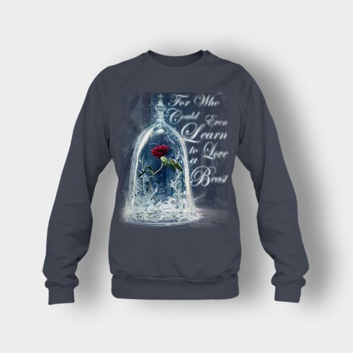 The-Rose-Disney-Beauty-And-The-Beast-Crewneck-Sweatshirt-Dark-Heather