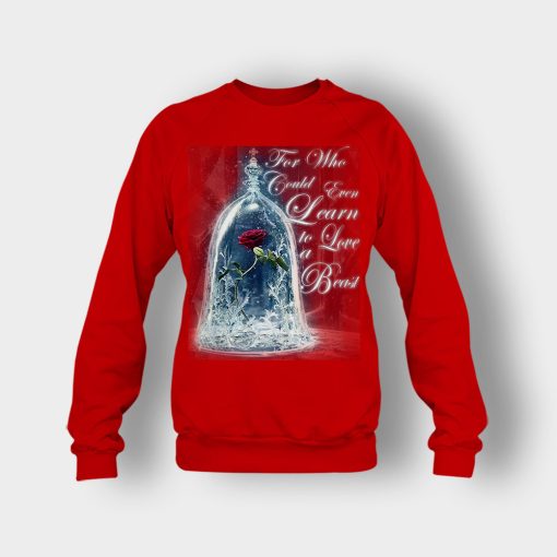 The-Rose-Disney-Beauty-And-The-Beast-Crewneck-Sweatshirt-Red