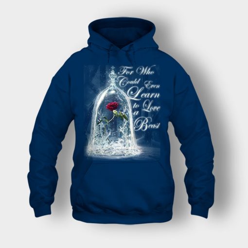 The-Rose-Disney-Beauty-And-The-Beast-Unisex-Hoodie-Navy