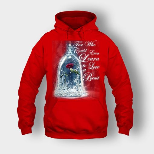 The-Rose-Disney-Beauty-And-The-Beast-Unisex-Hoodie-Red