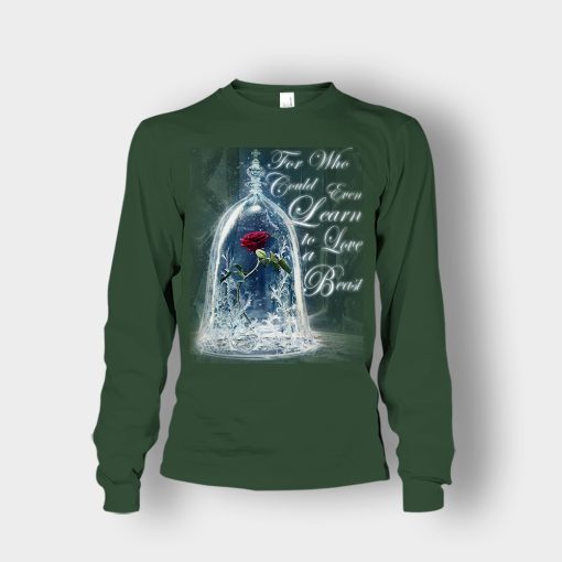 The-Rose-Disney-Beauty-And-The-Beast-Unisex-Long-Sleeve-Forest