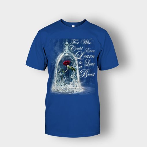 The-Rose-Disney-Beauty-And-The-Beast-Unisex-T-Shirt-Royal