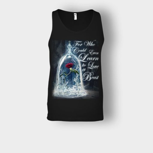 The-Rose-Disney-Beauty-And-The-Beast-Unisex-Tank-Top-Black