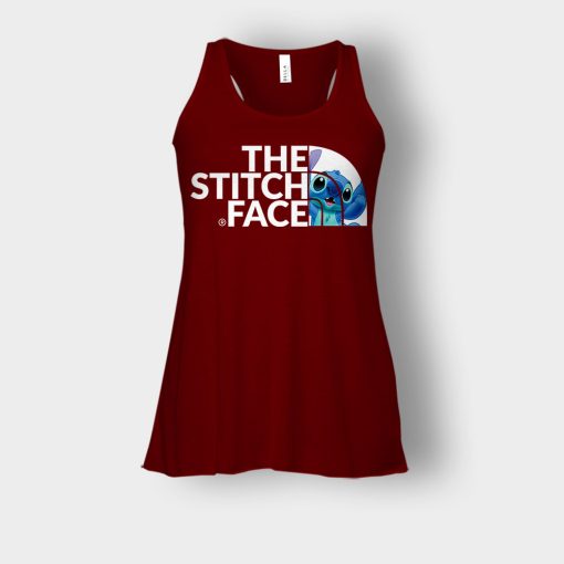 The-Stitch-Face-Disney-Lilo-And-Stitch-Bella-Womens-Flowy-Tank-Maroon