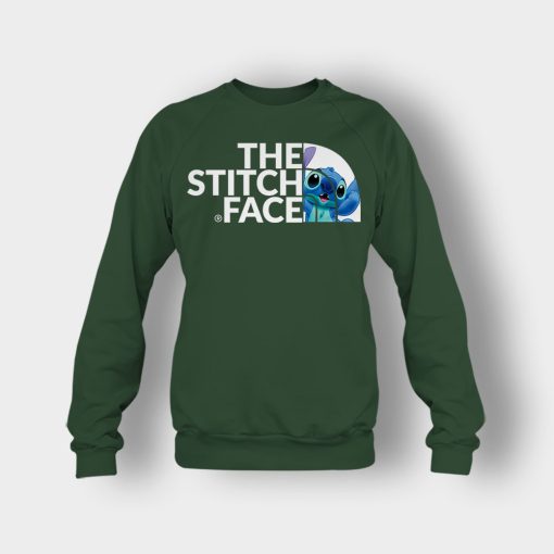 The-Stitch-Face-Disney-Lilo-And-Stitch-Crewneck-Sweatshirt-Forest