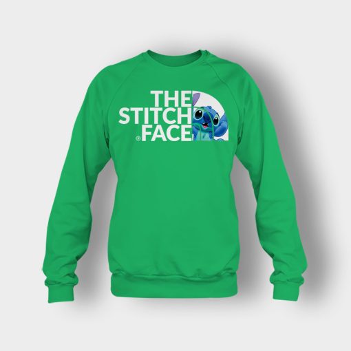 The-Stitch-Face-Disney-Lilo-And-Stitch-Crewneck-Sweatshirt-Irish-Green