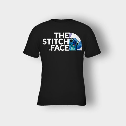 The-Stitch-Face-Disney-Lilo-And-Stitch-Kids-T-Shirt-Black