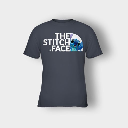 The-Stitch-Face-Disney-Lilo-And-Stitch-Kids-T-Shirt-Dark-Heather