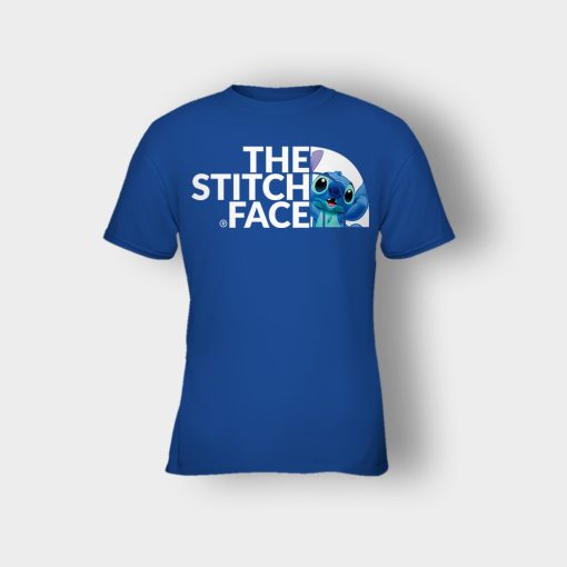 The-Stitch-Face-Disney-Lilo-And-Stitch-Kids-T-Shirt-Royal