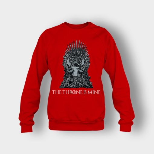 The-Throne-Is-Mine-Disney-Lilo-And-Stitch-Crewneck-Sweatshirt-Red