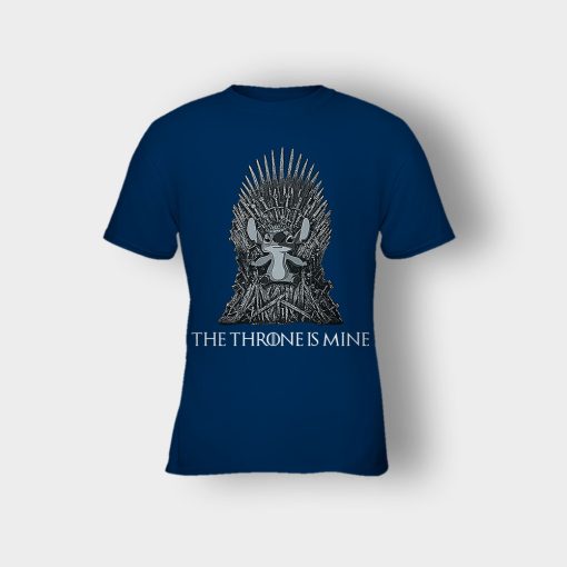 The-Throne-Is-Mine-Disney-Lilo-And-Stitch-Kids-T-Shirt-Navy