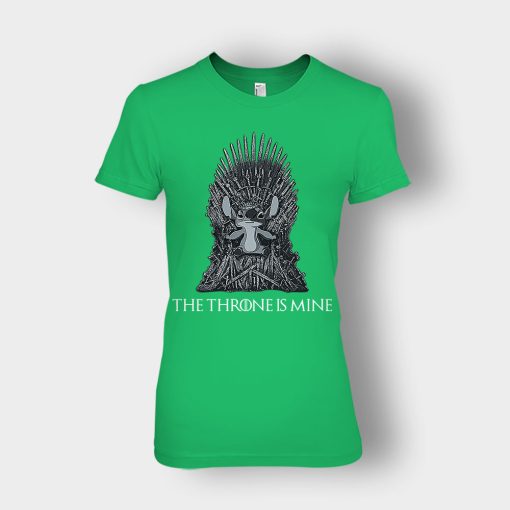 The-Throne-Is-Mine-Disney-Lilo-And-Stitch-Ladies-T-Shirt-Irish-Green