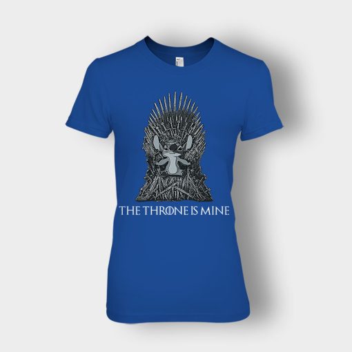 The-Throne-Is-Mine-Disney-Lilo-And-Stitch-Ladies-T-Shirt-Royal