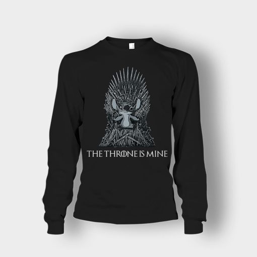 The-Throne-Is-Mine-Disney-Lilo-And-Stitch-Unisex-Long-Sleeve-Black