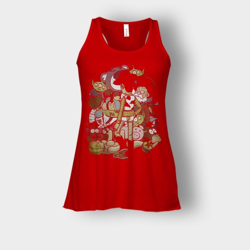 The-Toy-Maker-Disney-Toy-Story-Bella-Womens-Flowy-Tank-Red