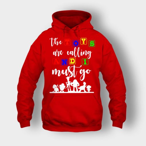 The-Toys-are-Calling-and-I-Must-Go-Disney-Toy-Story-Unisex-Hoodie-Red