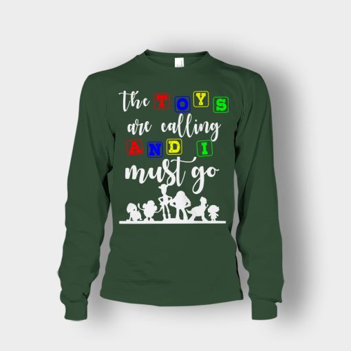 The-Toys-are-Calling-and-I-Must-Go-Disney-Toy-Story-Unisex-Long-Sleeve-Forest