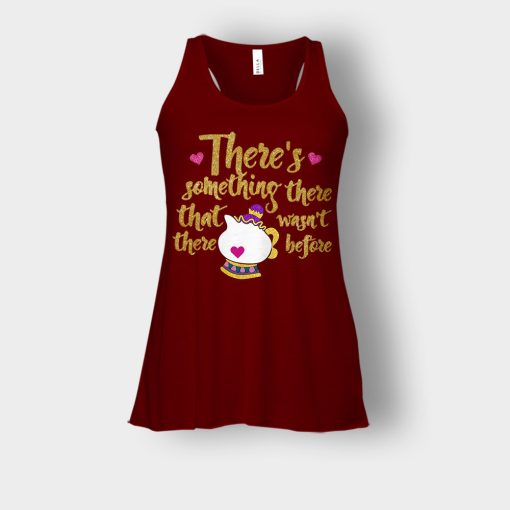 Theres-Something-There-That-Wasnt-There-Before-Disney-Beauty-And-The-Beast-Bella-Womens-Flowy-Tank-Maroon