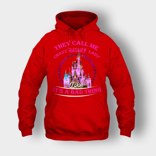 They-Call-Me-Crazy-Disney-Lady-Unisex-Hoodie-Red