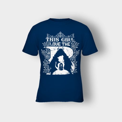 This-Girl-Love-The-Beast-Disney-Beauty-And-The-Beast-Kids-T-Shirt-Navy