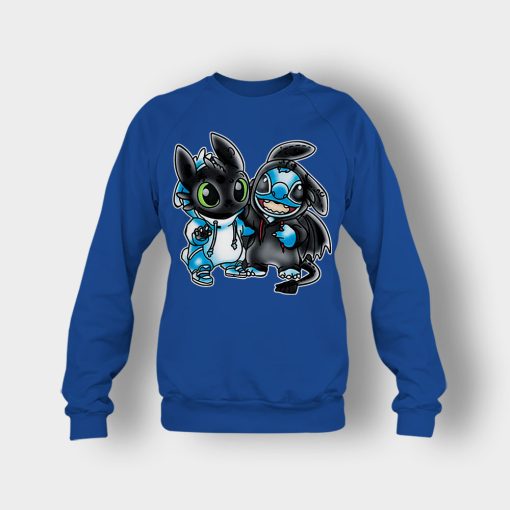 Toothless-And-Disney-Lilo-And-Stitch-Crewneck-Sweatshirt-Royal