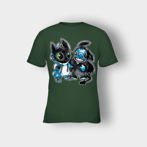 Toothless-And-Disney-Lilo-And-Stitch-Kids-T-Shirt-Forest