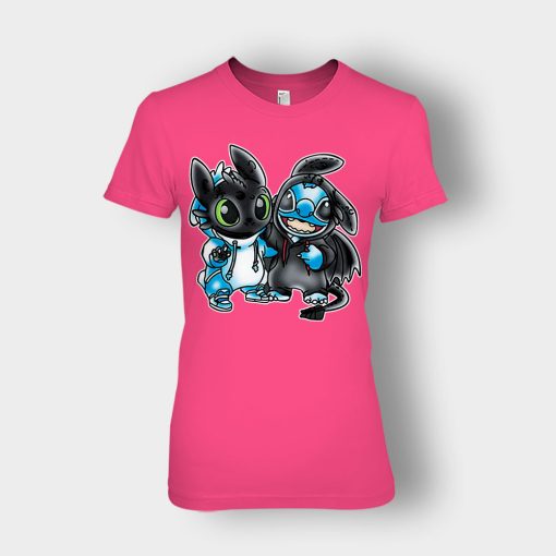 Toothless-And-Disney-Lilo-And-Stitch-Ladies-T-Shirt-Heliconia