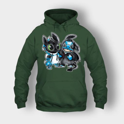 Toothless-And-Disney-Lilo-And-Stitch-Unisex-Hoodie-Forest