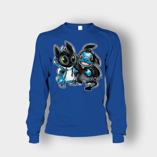 Toothless-And-Disney-Lilo-And-Stitch-Unisex-Long-Sleeve-Royal