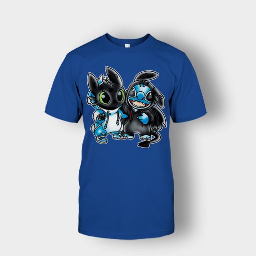 Toothless-And-Disney-Lilo-And-Stitch-Unisex-T-Shirt-Royal