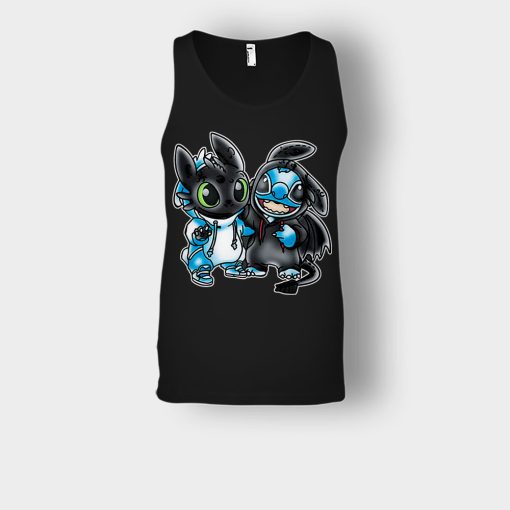 Toothless-And-Disney-Lilo-And-Stitch-Unisex-Tank-Top-Black