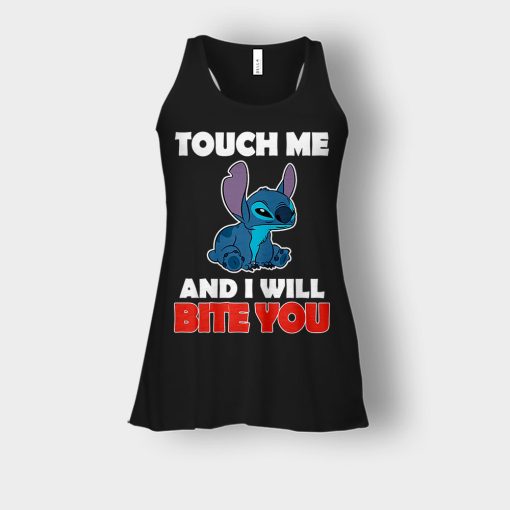 Touch-Me-And-I-Will-Bite-You-Disney-Lilo-And-Stitch-Bella-Womens-Flowy-Tank-Black