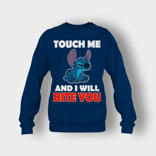 Touch-Me-And-I-Will-Bite-You-Disney-Lilo-And-Stitch-Crewneck-Sweatshirt-Navy
