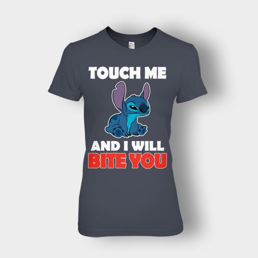 Touch-Me-And-I-Will-Bite-You-Disney-Lilo-And-Stitch-Ladies-T-Shirt-Dark-Heather