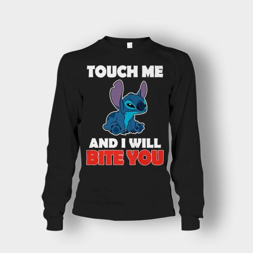 Touch-Me-And-I-Will-Bite-You-Disney-Lilo-And-Stitch-Unisex-Long-Sleeve-Black