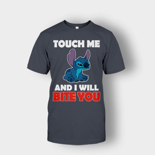 Touch-Me-And-I-Will-Bite-You-Disney-Lilo-And-Stitch-Unisex-T-Shirt-Dark-Heather