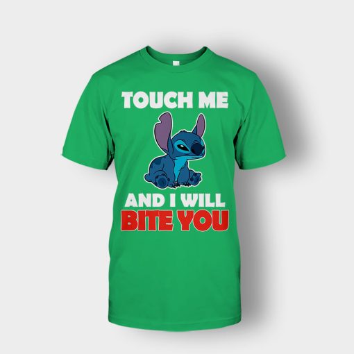 Touch-Me-And-I-Will-Bite-You-Disney-Lilo-And-Stitch-Unisex-T-Shirt-Irish-Green