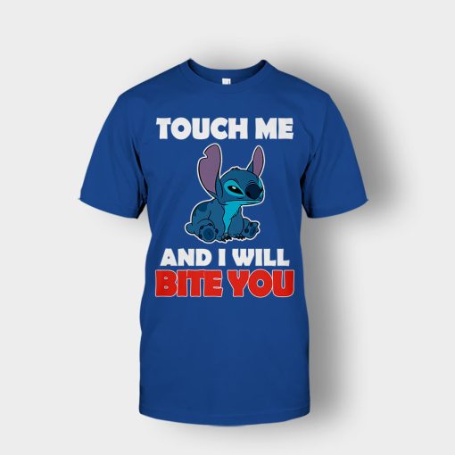 Touch-Me-And-I-Will-Bite-You-Disney-Lilo-And-Stitch-Unisex-T-Shirt-Royal
