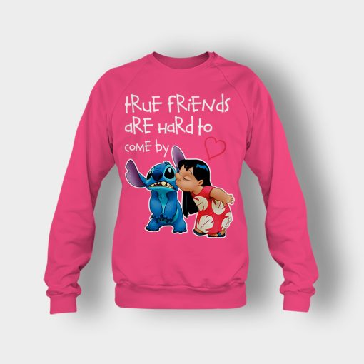 True-Friends-Are-Hard-To-Come-By-Disney-Lilo-And-Stitch-Crewneck-Sweatshirt-Heliconia