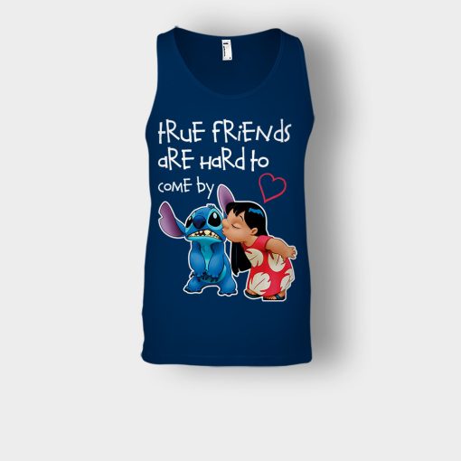 True-Friends-Are-Hard-To-Come-By-Disney-Lilo-And-Stitch-Unisex-Tank-Top-Navy