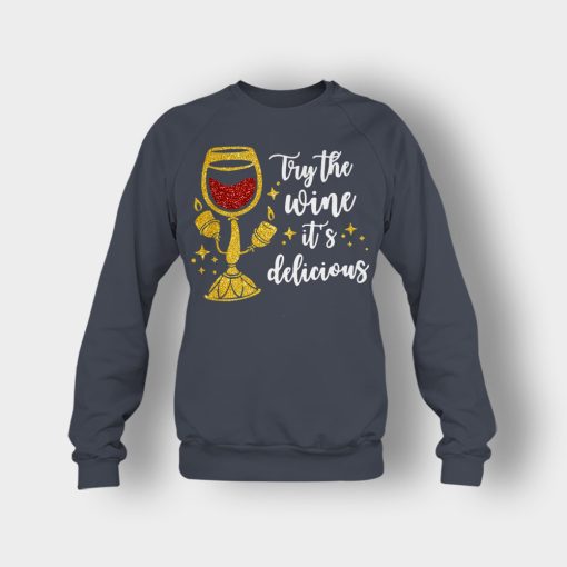 Try-the-Wine-Its-Delicious-Beauty-and-the-Beast-Disney-Inspired-Crewneck-Sweatshirt-Dark-Heather